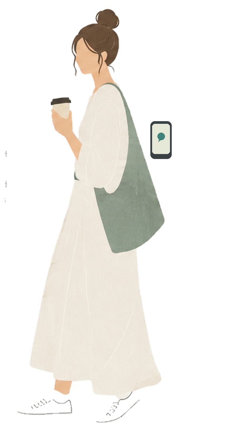 WhatsApp 預約插畫